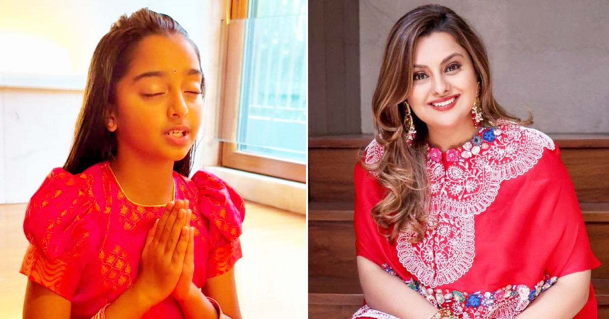 'Deepshika Deshmukh की बेटी ने 10वीं जयंती पर मनमोहक वीडियो में मंत्र जाप करके सबका दिल जीत लिया'