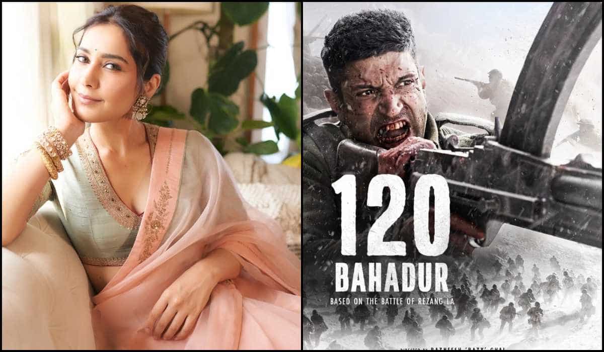 'Farhan Akhtar की 120 Bahadur में Raashii Khanna बनीं मुख्य अभिनेत्री'