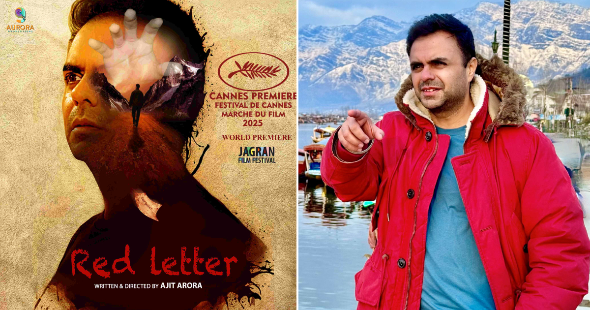 फिल्म निर्माता अजित अरोड़ा ने 'Red Letter' के साथ एक दमदार शुरुआत की - एक सस्पेंस थ्रिलर जिसमें सामाजिक संदेश है