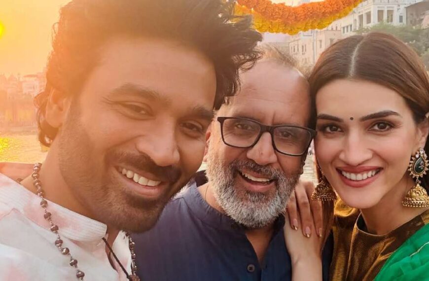 तेरे इश्क में: धनुष, कृति सेनन और टीम ने श्रीमान दगडुशेठ का दौरा किया...