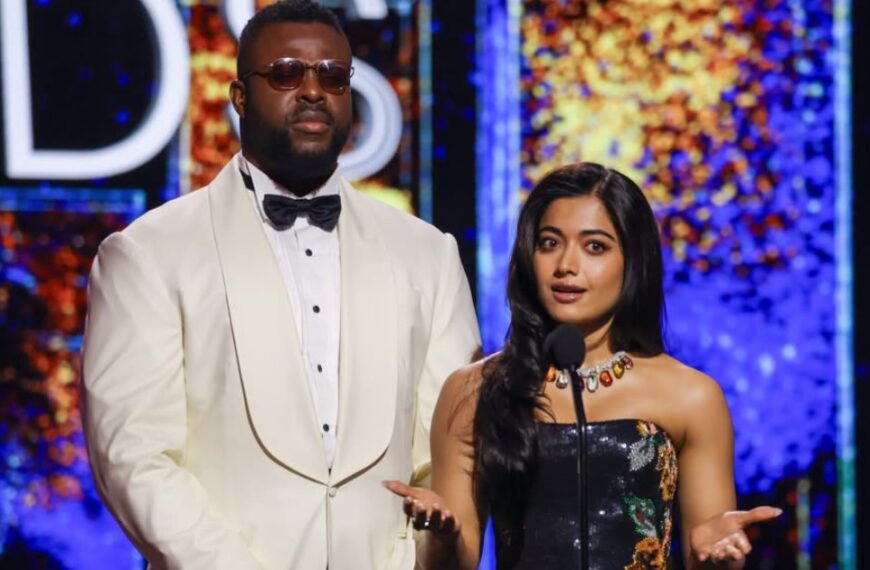 'Black Panther के विंस्टन ड्यूक ने रश्मिका मंदाना के साथ एनिमे अवार्ड्स स्टेज साझा करने पर कहा: “मैंने मज़ा लिया… बिल्कुल शांति”'