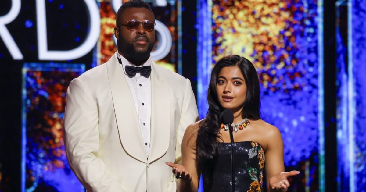 'Black Panther के विंस्टन ड्यूक ने रश्मिका मंदाना के साथ एनिमे अवार्ड्स स्टेज साझा करने पर कहा: “मैंने मज़ा लिया… बिल्कुल शांति”'